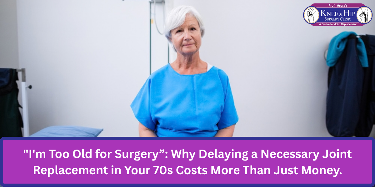 Too Old for Knee Replacement Not Really